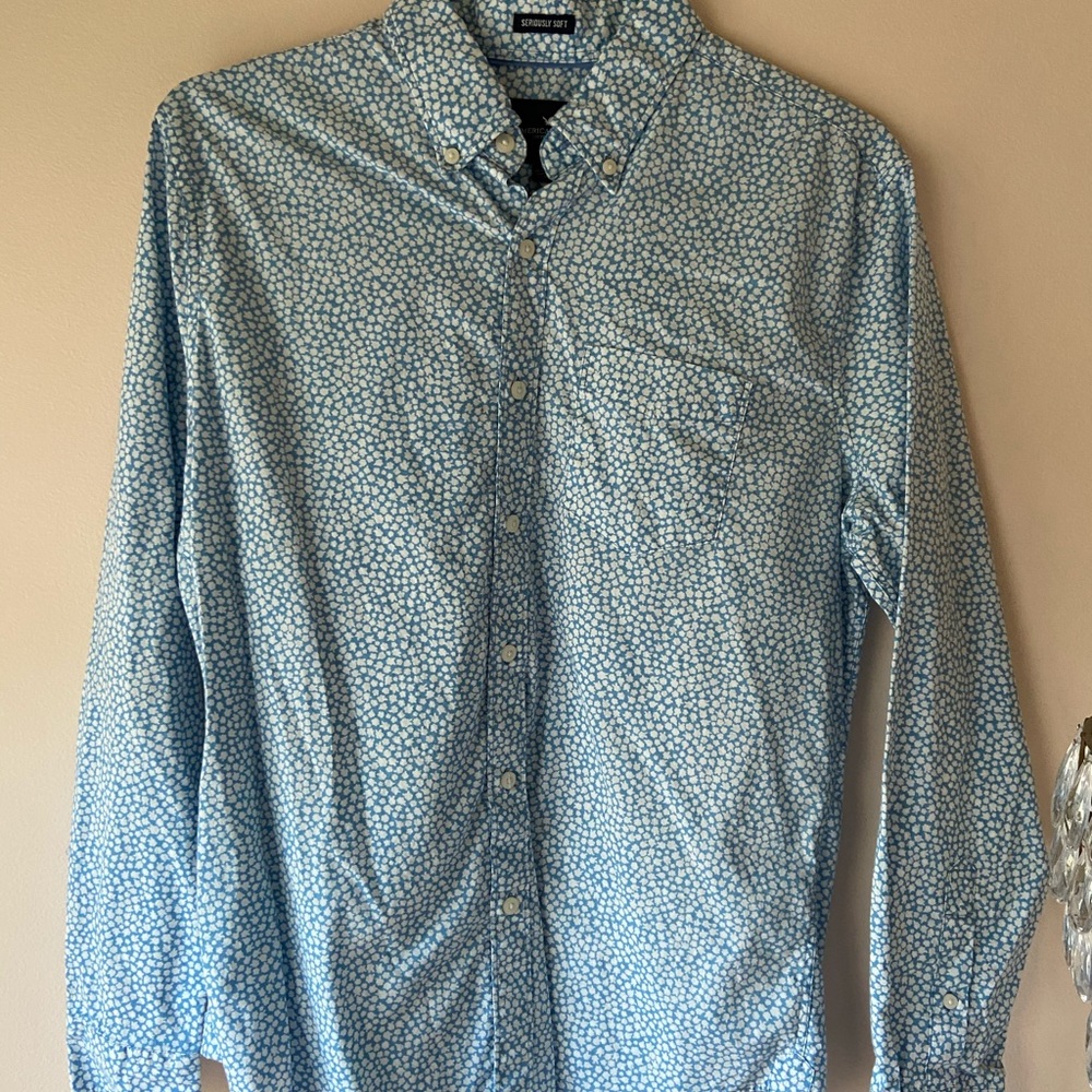 american eagle button down shirt